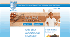 Desktop Screenshot of cheftechacademy.com